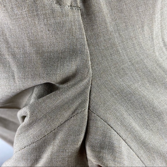 THEORY Camel Dress Pants Trousers Straight Leg - Picture 10 of 12